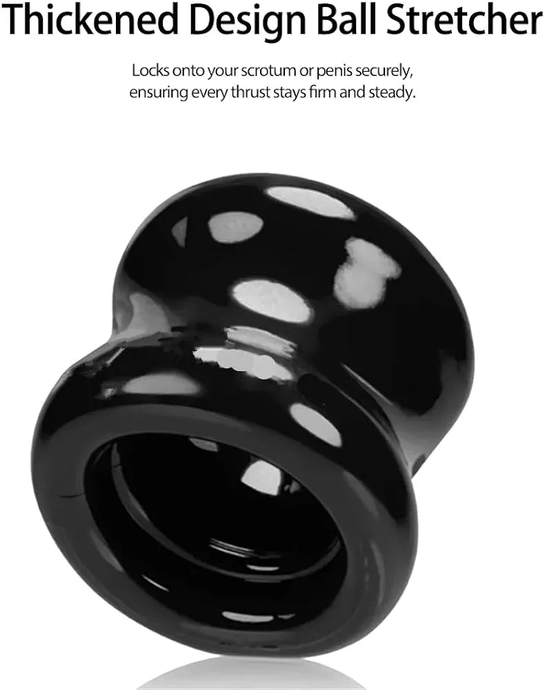 Premium Silicone Scrotal Stretcher and Penis Ring for Enhanced Erection and Stamina