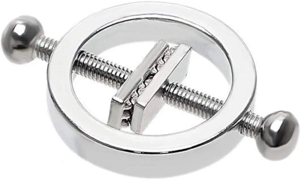 Adjustable Stainless Steel Nipple Clamps for Sensory Play