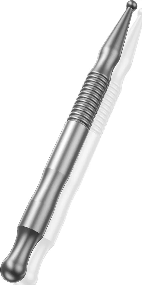 Professional Stainless Steel Urethral Dilator and Penis Plug - 5.11-Inch Masturbation Rod for Experienced Users