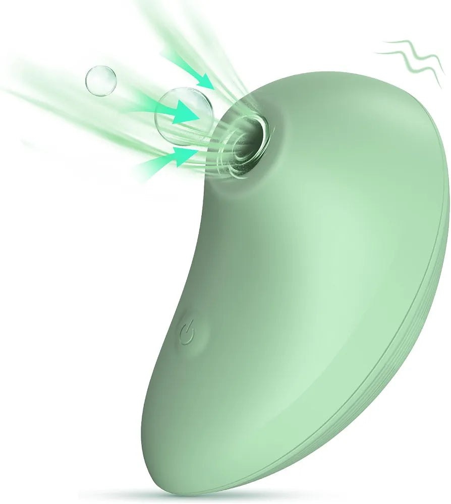 9-Mode Rechargeable Clitoral and G-Spot Vibrator with Suction Technology for Women