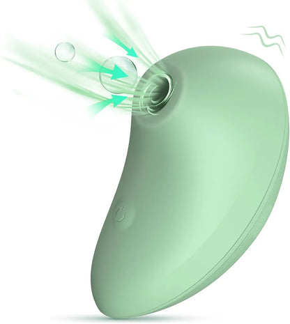 9-Mode Rechargeable Clitoral and G-Spot Vibrator with Suction Technology for Women