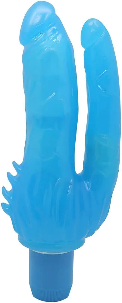 Dual-Ended Realistic Vibrating Penetrator with Multi-Speed Settings