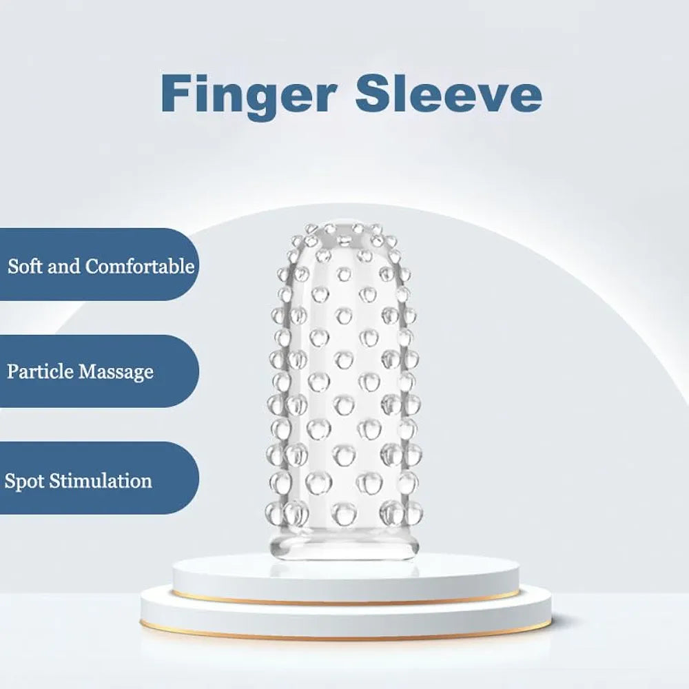 4-Piece Silicone Finger Vibrator Set for Targeted G-Spot and Clitoral Stimulation