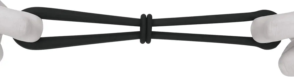 AnyFit Pro Adjustable Silicone Dual-Ring Erection Enhancer and Ball Stretcher