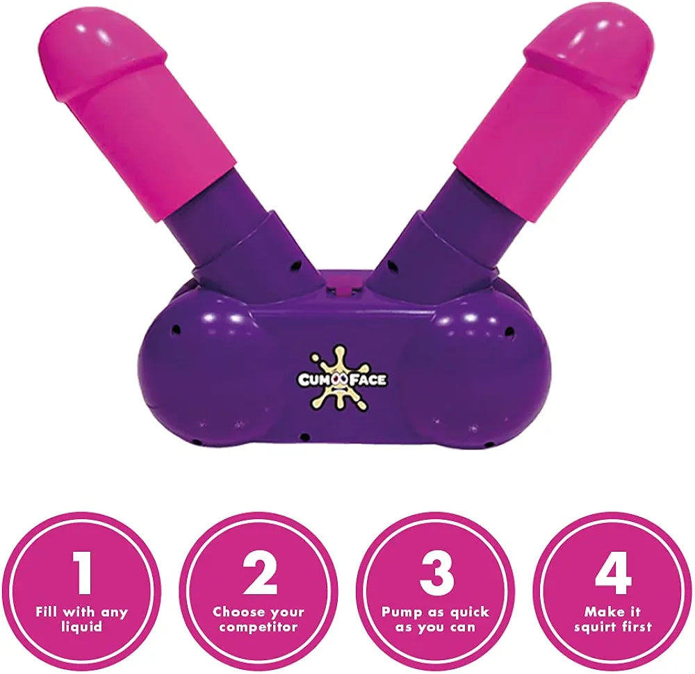 Fastest Wanker Challenge: Dual Pump Action Adult Party Game