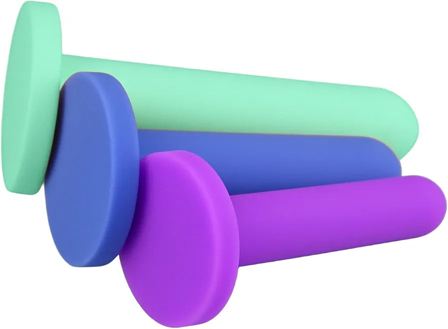 Silicone Anal Training and Pelvic Floor Dilator Kit for Beginners