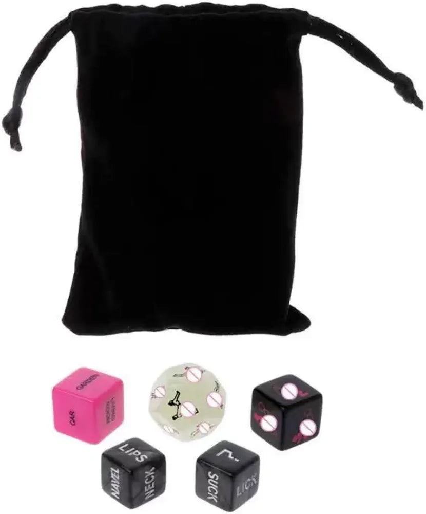 Romantic Couples Position Dice Game for Date Night