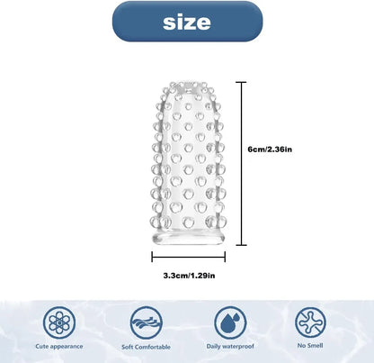 4-Piece Silicone Finger Vibrator Set for Targeted G-Spot and Clitoral Stimulation