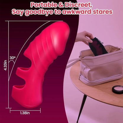 10-Mode Rechargeable Finger-Wearable G-Spot and Clitoral Stimulator