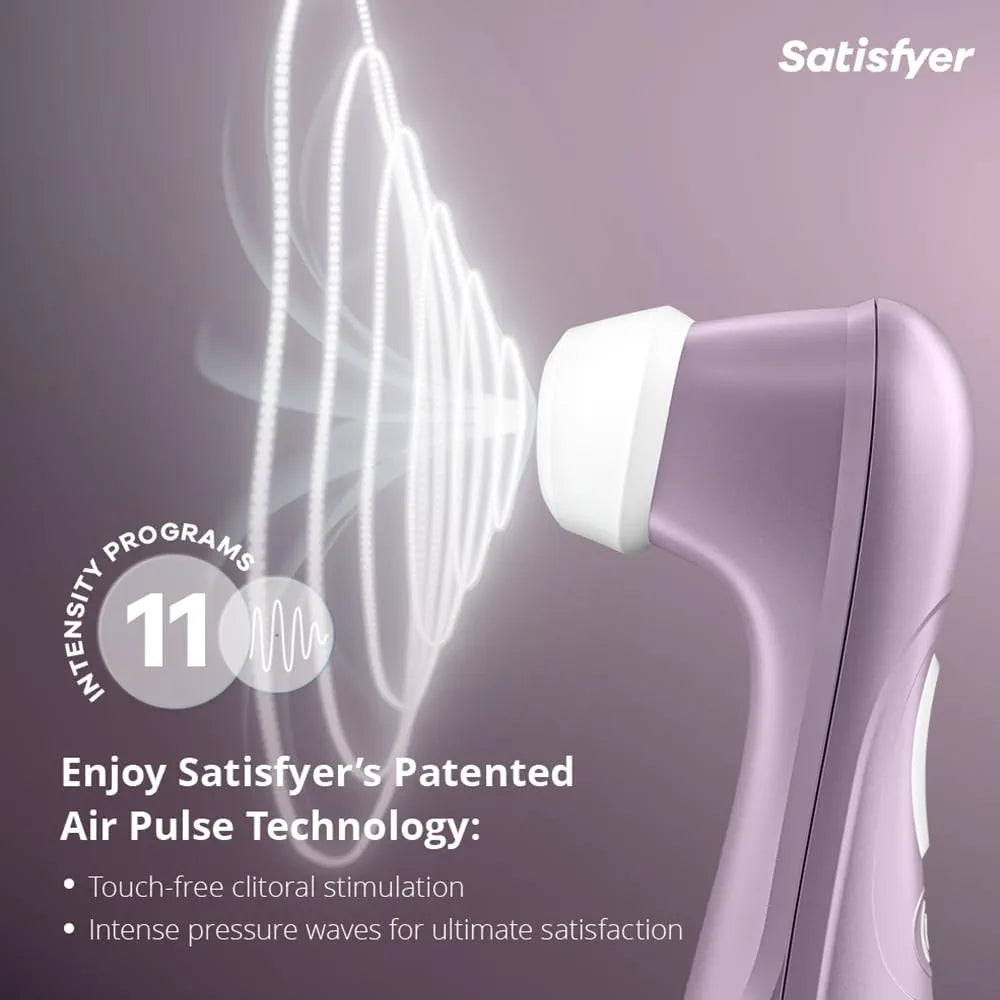 Satisfyer Pro 2 Pressure Wave Clitoral Stimulator for Women