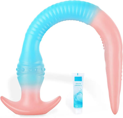 22-Inch Extra Long Silicone Anal Dildo and Prostate Massager for Advanced Anal Training