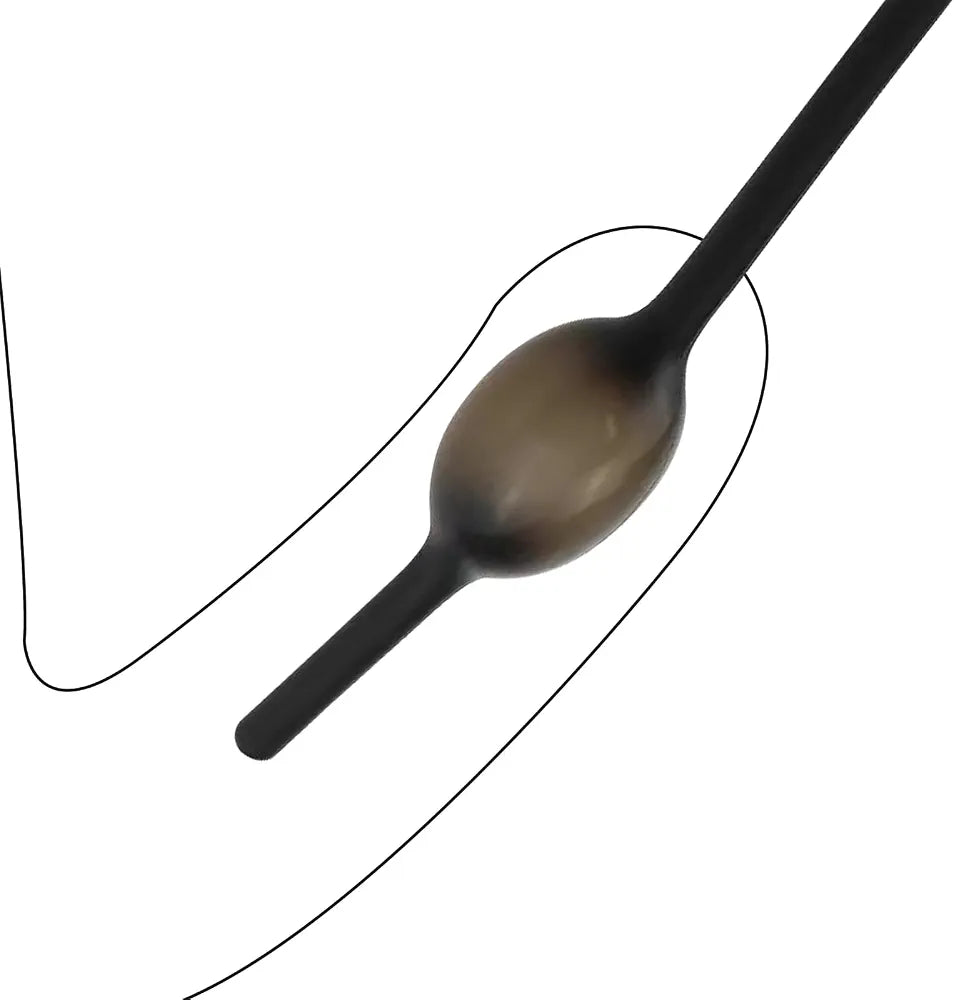 Inflatable Silicone Urethral Sounding Plug and Dilator for Men