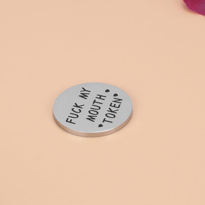 Romantic Naughty Token Set for Couples - Fun Valentine's Day Gift for Him