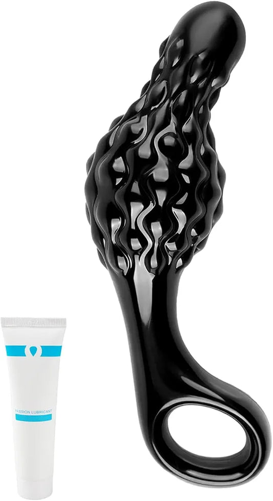 Silicone Anal Training Plug with O-Ring Base for Beginners and Advanced Users