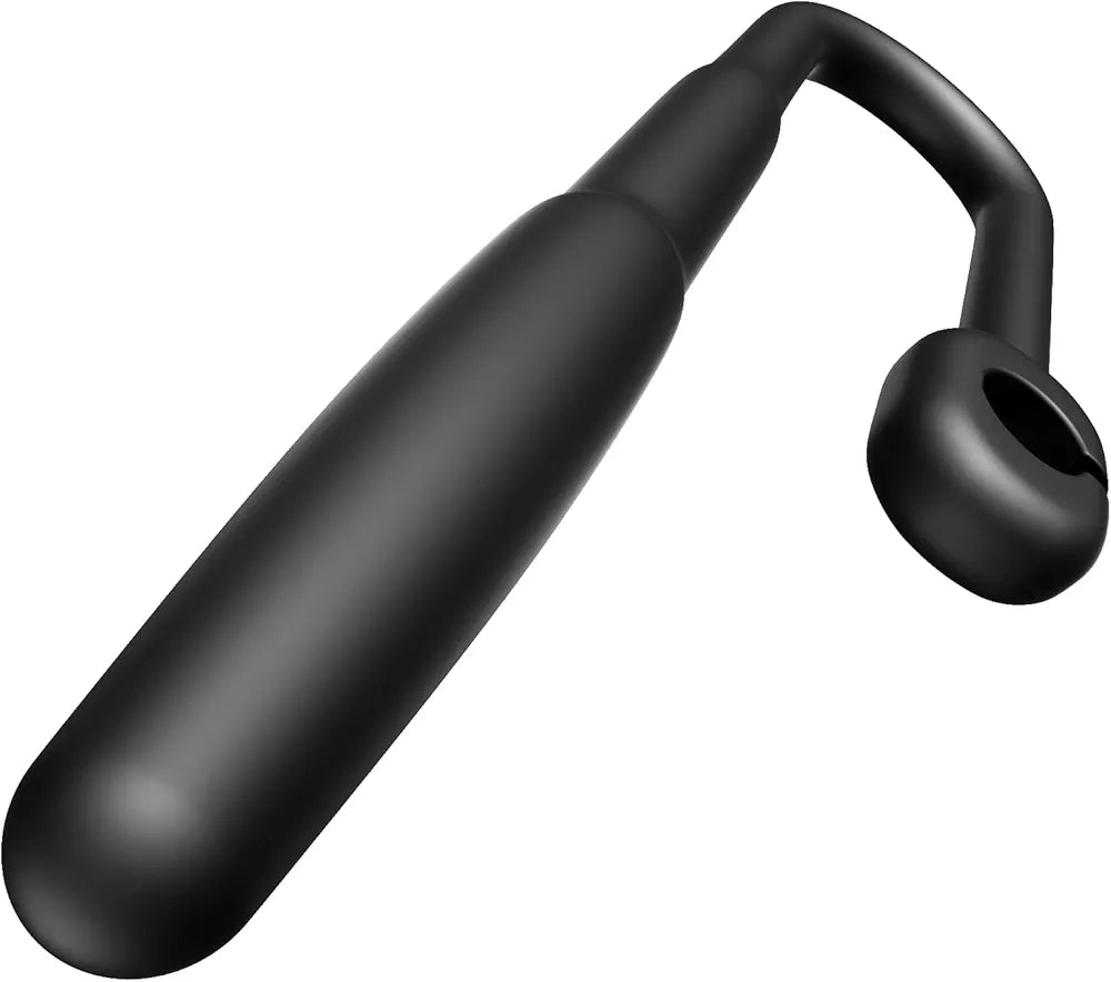 Silicone Urethral Dilator and Penis Plug with Dual Rings for Experienced Users