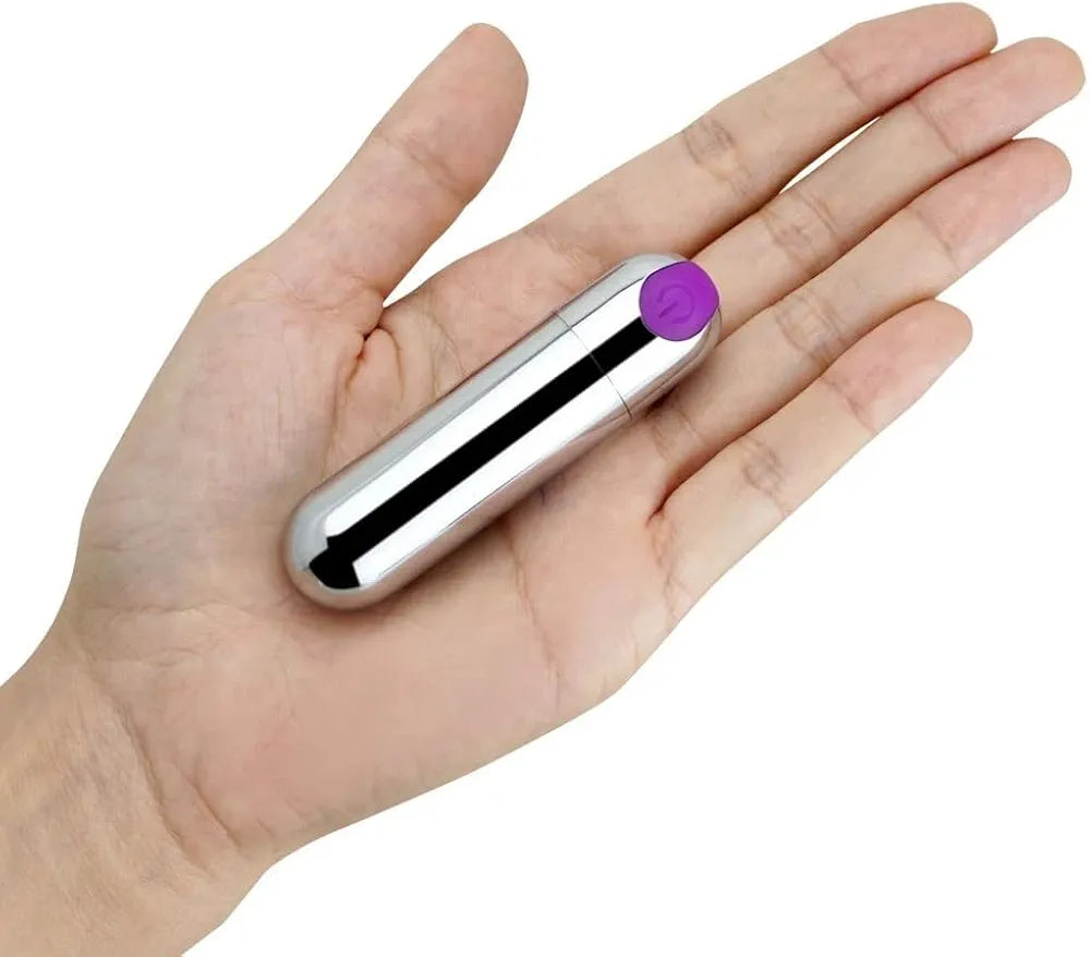 SilkyTouch 10-Mode USB Rechargeable Waterproof Bullet Vibrator for Targeted Stimulation
