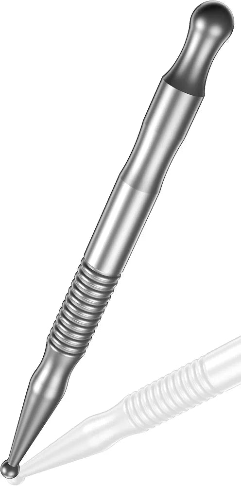 Professional Stainless Steel Urethral Dilator and Penis Plug - 5.11-Inch Masturbation Rod for Experienced Users