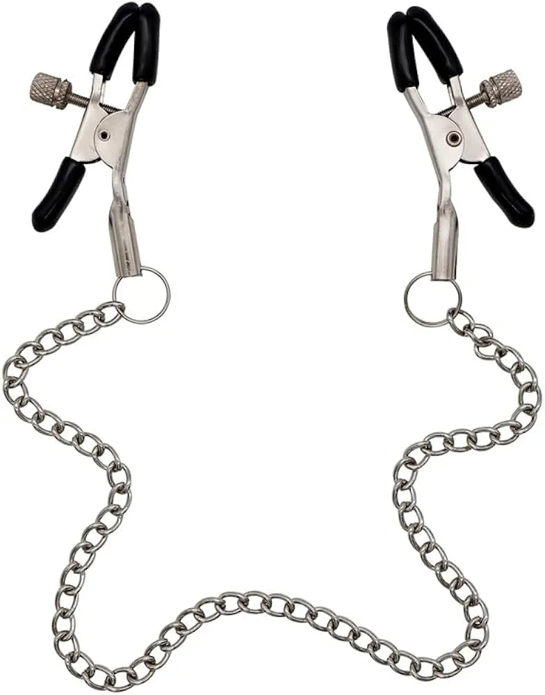 Adjustable Metal Nipple Clamps for Couples Sensual Stimulation