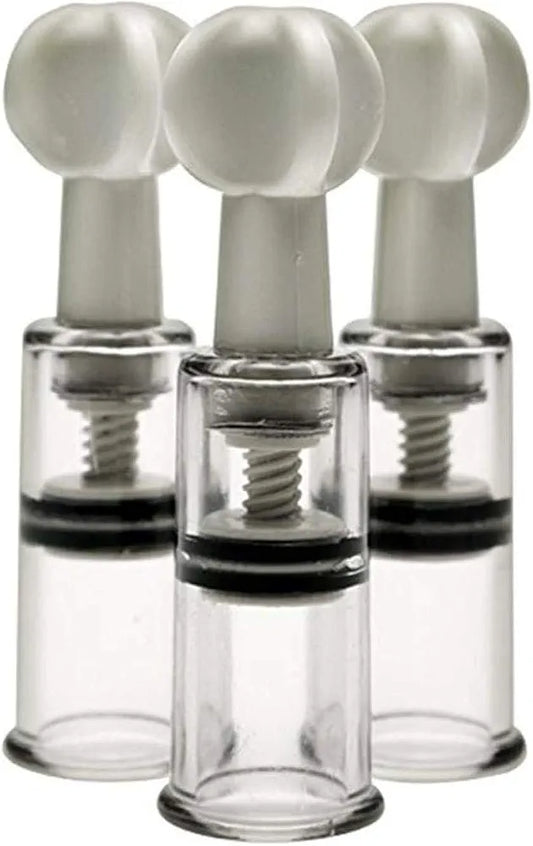 INGKE Silicone Nipple Correction Suction Cups for Inverted or Flat Nipples - 3 Piece Set