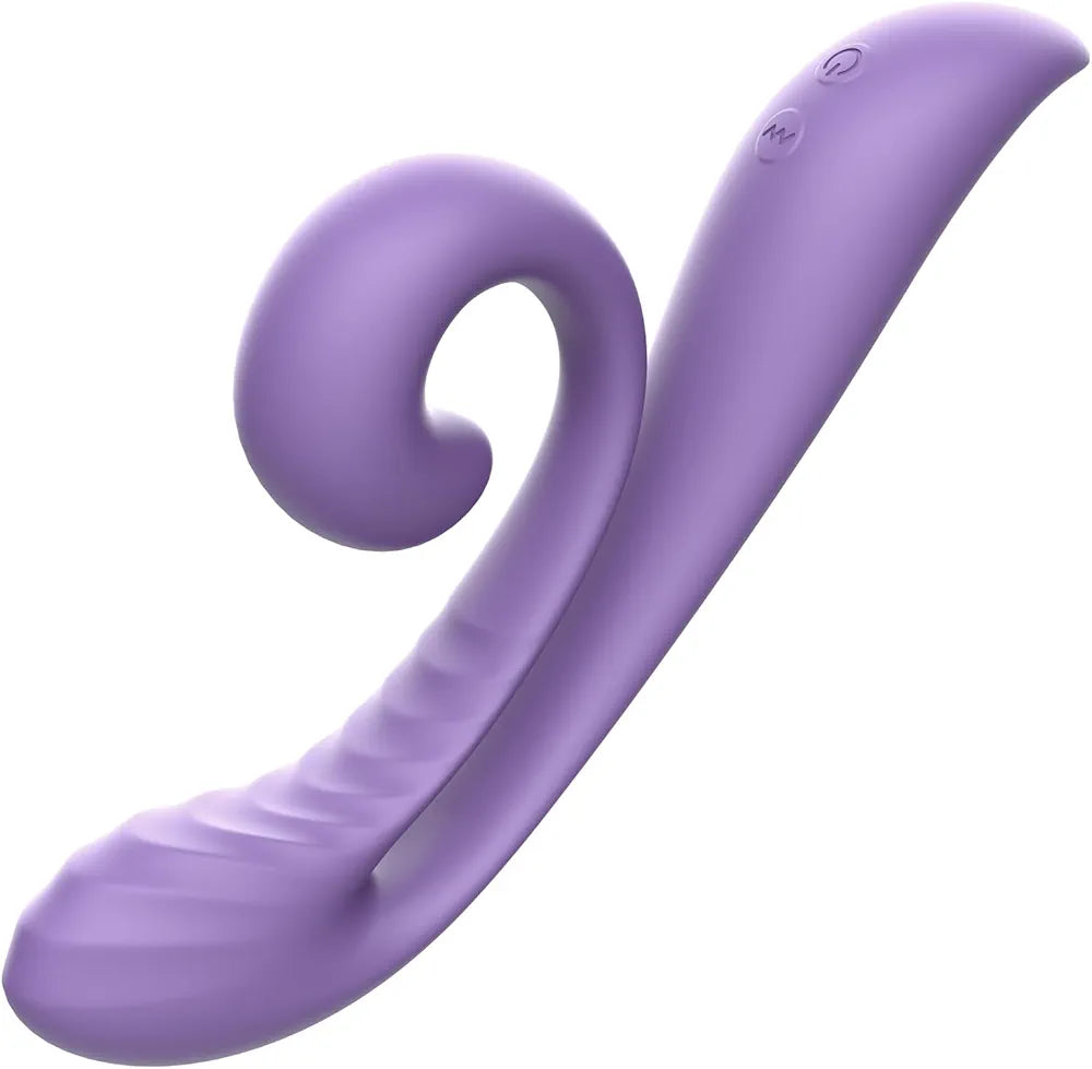Tracy's Dog Dual-Stimulation Rabbit Vibrator with 10 Vibration Modes, Flexible Silicone G-Spot and Clitoral Massager