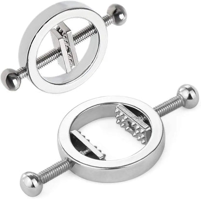 Adjustable Weighted Nipple Clamps for Couples BDSM Play