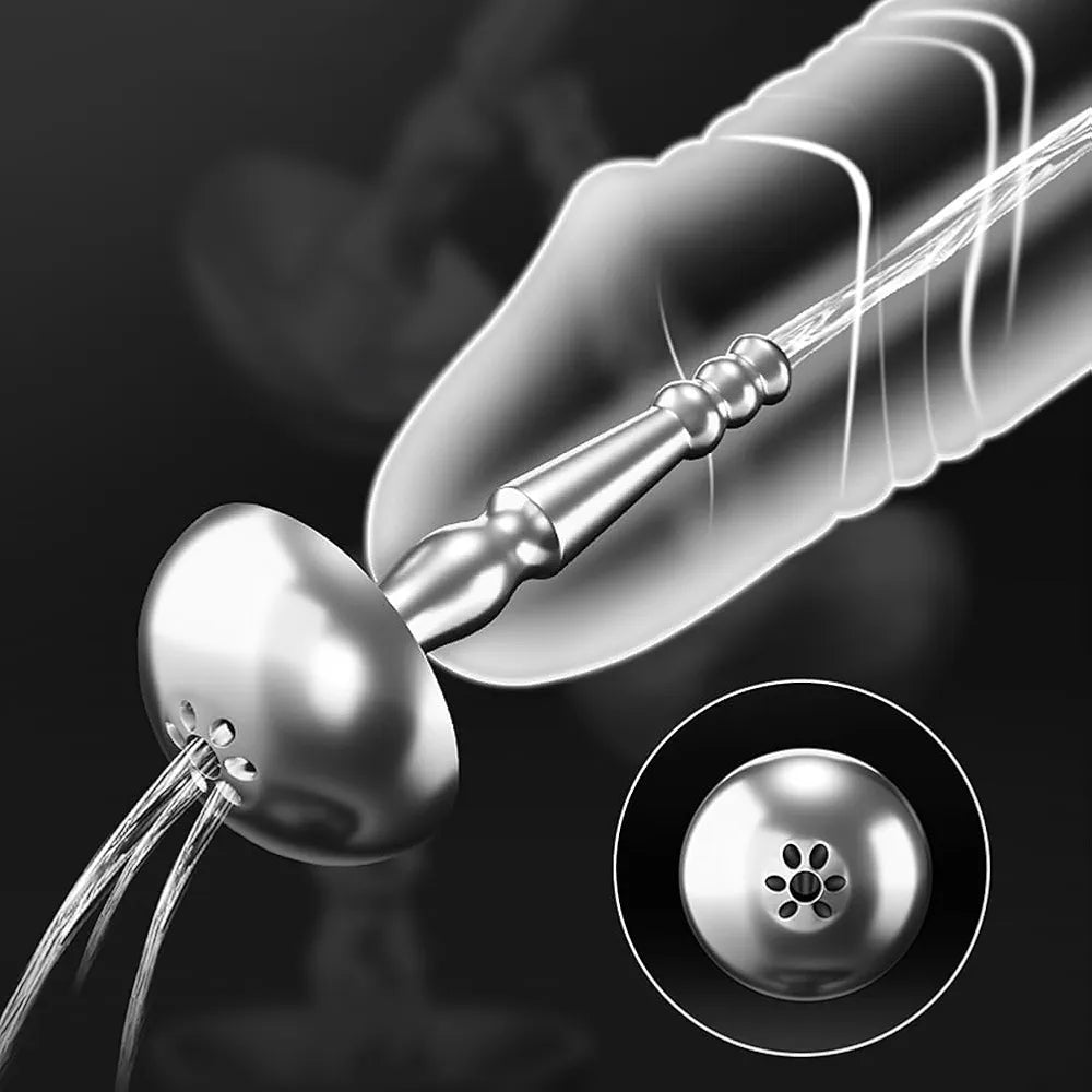 Stainless Steel Hollow Urethral Sound Dilator for Men