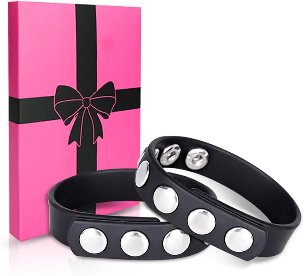 Premium Silicone Adjustable Cock and Ball Ring Set for Enhanced Performance