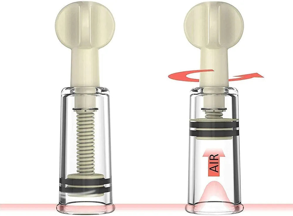 INGKE Silicone Nipple Correction Suction Cups for Inverted or Flat Nipples - 3 Piece Set