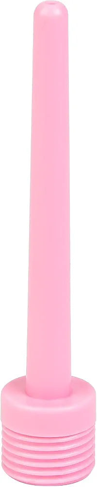 Portable Pink Shower Enema System with Water Control Valve and Nozzle Kit for Personal Hygiene