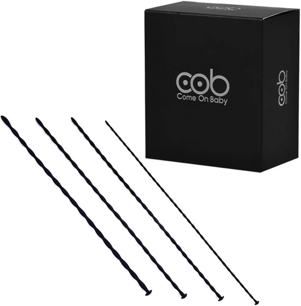 4-Piece Silicone Urethral Sound and Bead Plug Set for Beginners - Flexible and Smooth Dilator Kit for Men