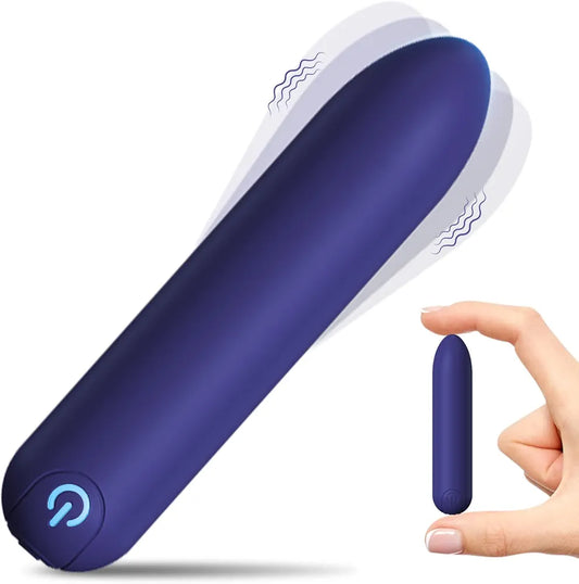 Silicone Rechargeable G-Spot and Clitoral Stimulator with 10 Vibration Modes