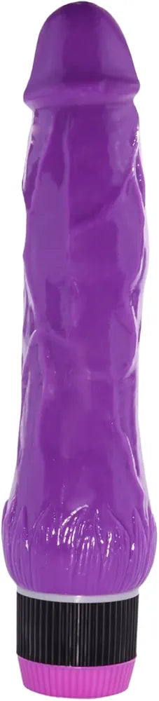 Realistic 8.7-Inch Vibrating G-Spot and Clitoral Stimulator for Couples