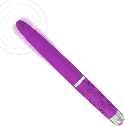 10-Frequency Mini Wand Vibrator for Clitoral and G-Spot Stimulation