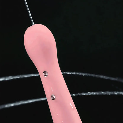 FST Reusable Silicone Enema Bulb Anal Douche with 5-Hole Spray and Anti-Backflow Design