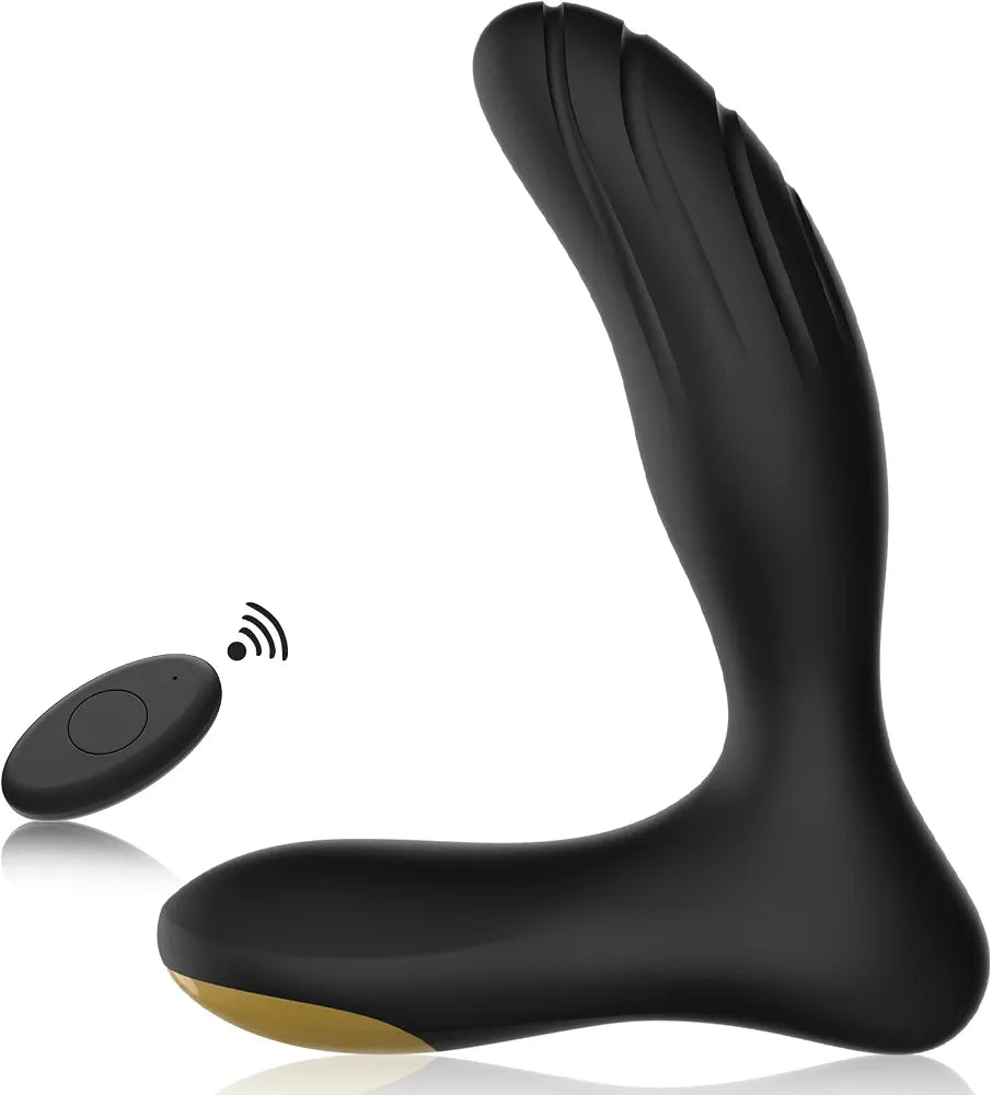 Premium Rechargeable Remote-Controlled Prostate Massager with 10 Vibration Modes