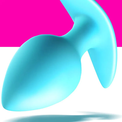 Silicone Prostate Massager and Anal Training Plug with Ergonomic Curved Base