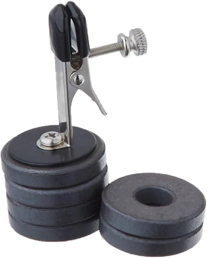 Spartacus Adjustable Sensory Nipple Clamps with Twist-Tight Tension Control