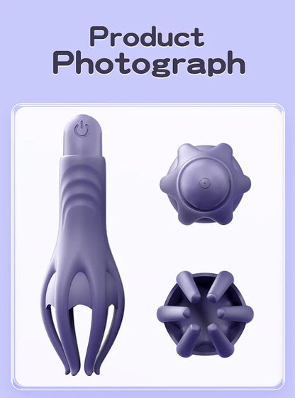 Rechargeable Waterproof Silicone Personal Massager for Couples and Solo Use