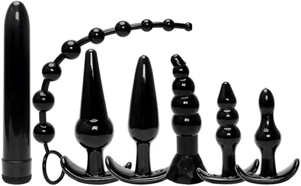 Beginner-Friendly Silicone Anal Training Plug Set for Couples