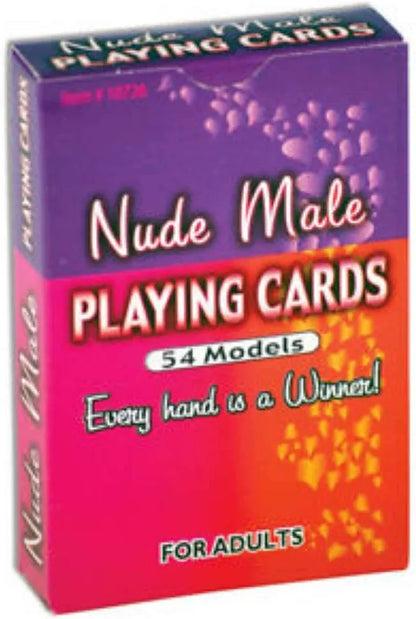 Artistic Nude Male Figure Playing Card Deck