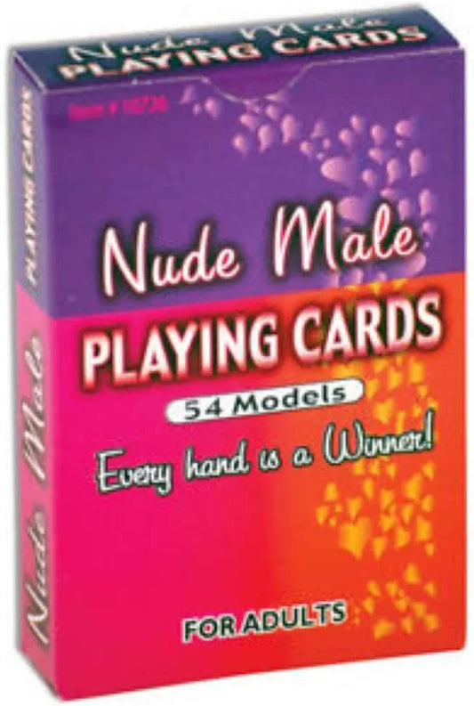 Artistic Nude Male Figure Playing Card Deck
