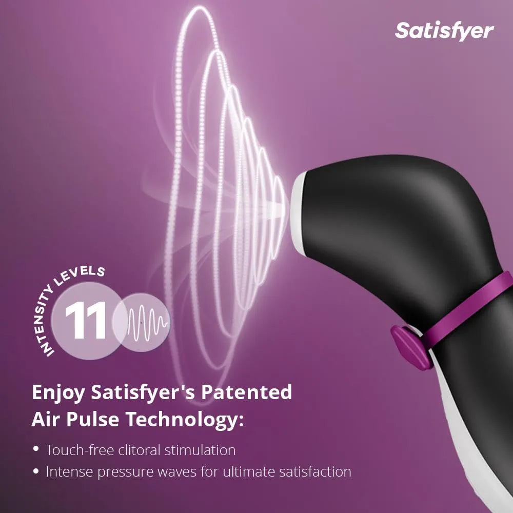 Satisfyer Penguin Clitoral Suction Vibrator for Women