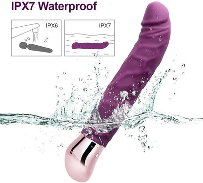 10-Mode Rechargeable G-Spot and Clitoral Vibrator for Couples