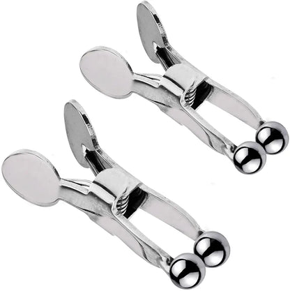 Adjustable Stainless Steel Nipple Clamps with Tension Control