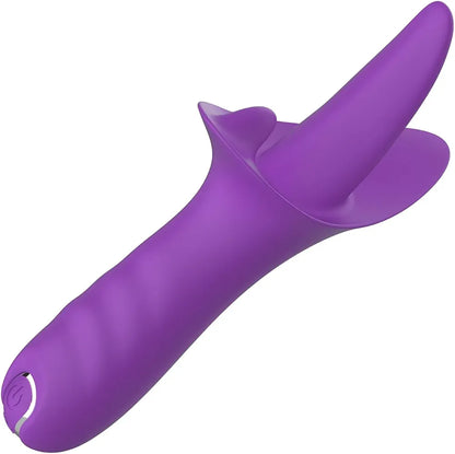 Rechargeable Silicone Clitoral and G-Spot Vibrator with 90 Stimulation Modes