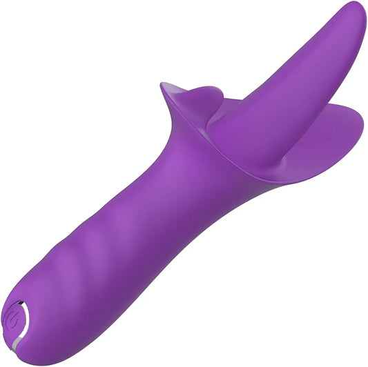 Rechargeable Silicone Clitoral and G-Spot Vibrator with 90 Stimulation Modes