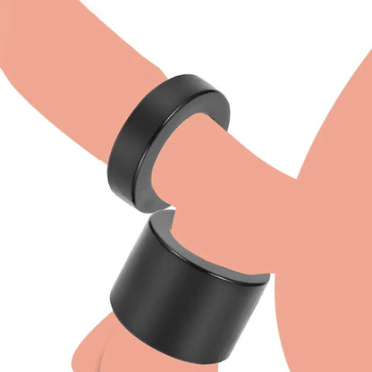 Premium Silicone Penis Ring Set - 3-Piece Stretchy Reusable Performance Enhancers