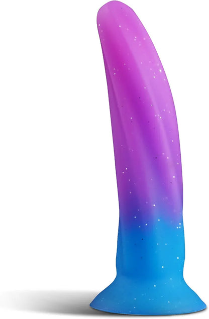 7.8-Inch Purple Fantasy Monster Silicone Dildo with Suction Cup for Anal and Vaginal Stimulation