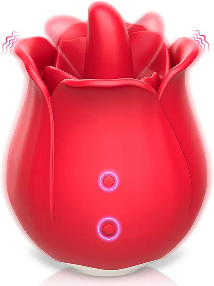 Visetoyz 9-Mode Tongue Licking Clitoral and Nipple Stimulator for Women
