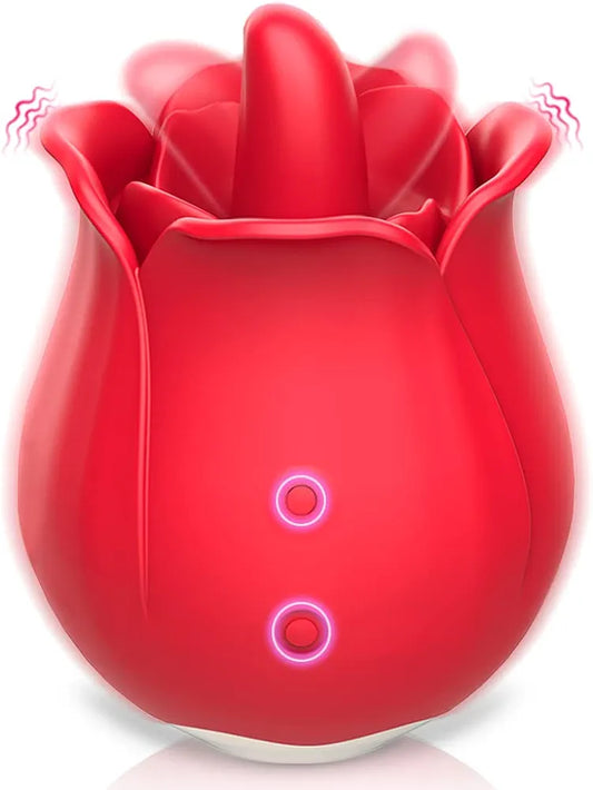 Visetoyz 9-Mode Tongue Licking Clitoral and Nipple Stimulator for Women